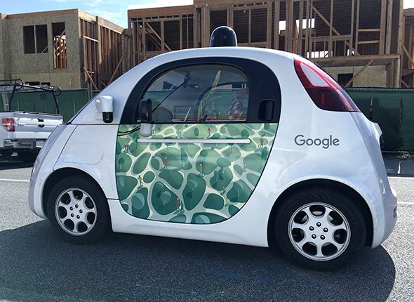 Selbstfahrendes Auto Google